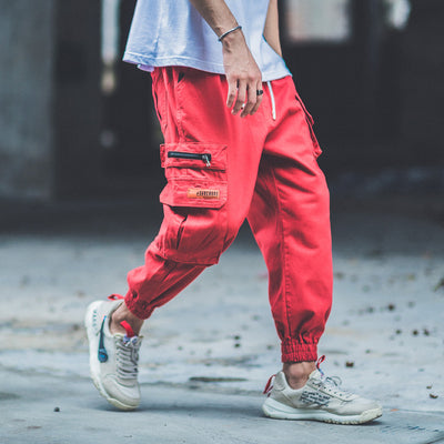 Pantalones Harem Cropped de Trabajo para Hombre - Image 6