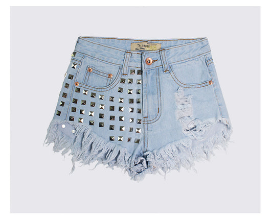 Shorts Denim Cintura Alta - Image 26