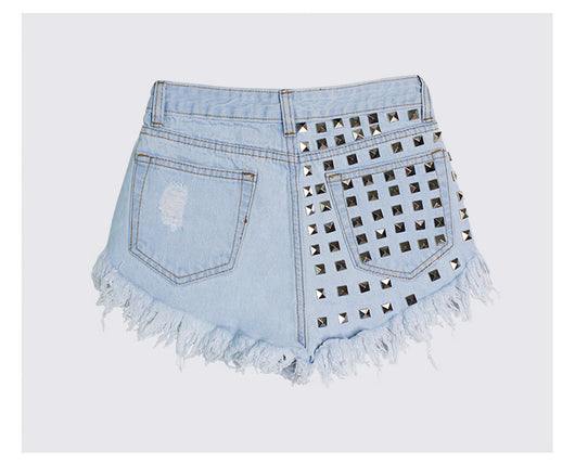 Shorts Denim Cintura Alta - Image 27