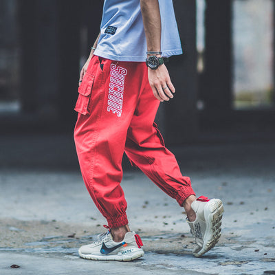 Pantalones Harem Cropped de Trabajo para Hombre - Image 8