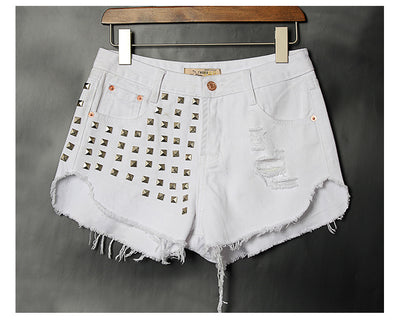 Shorts Denim Cintura Alta - Image 30