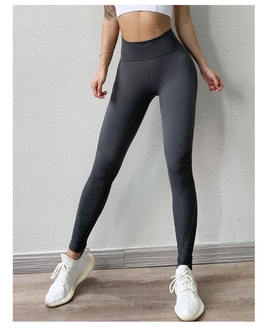 Pantalones Deportivos Talle Alto con Control de Abdomen - Image 8