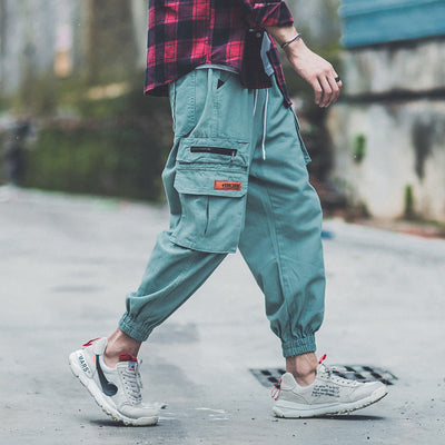 Pantalones Harem Cropped de Trabajo para Hombre - Image 15
