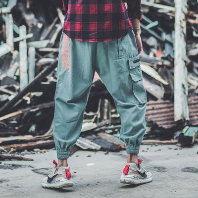 Pantalones Harem Cropped de Trabajo para Hombre - Image 16
