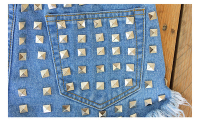 Shorts Denim Cintura Alta - Image 38