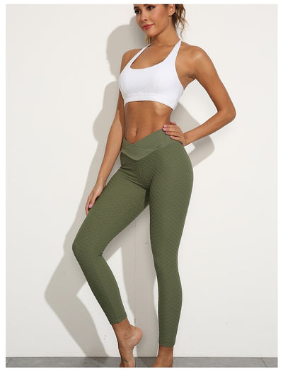 Leggins Deportivos Cintura Alta Levantacaderas para Yoga y Fitness - Image 18