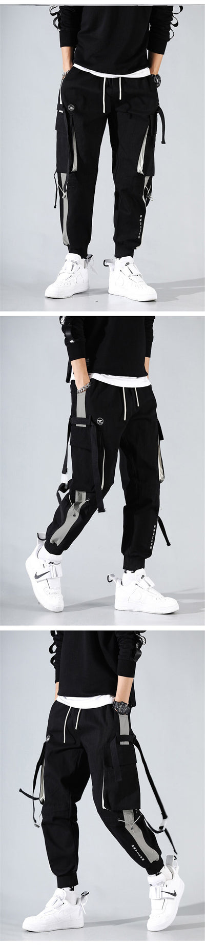 Pantalones Hip-Hop Sueltos de Moda Casual - Image 7