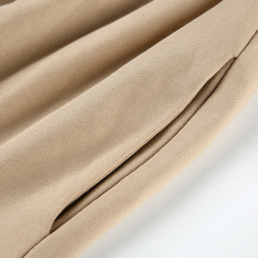 Pantalones Harem Casuales Reductores de Color Liso - Image 23