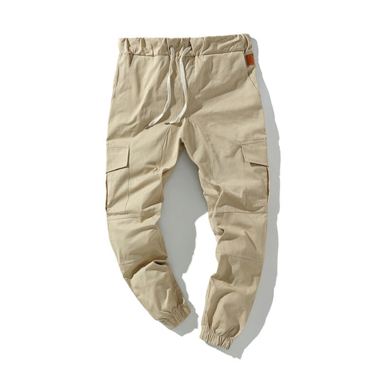 Pantalones deportivos de algodón con múltiples bolsillos - Image 5