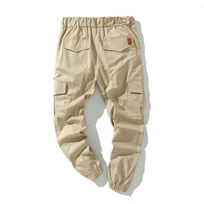 Pantalones deportivos de algodón con múltiples bolsillos - Image 6