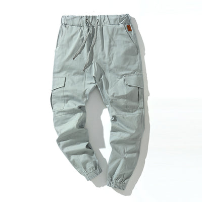 Pantalones deportivos de algodón con múltiples bolsillos - Image 7