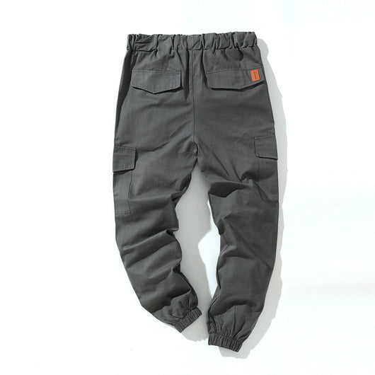 Pantalones deportivos de algodón con múltiples bolsillos - Image 10