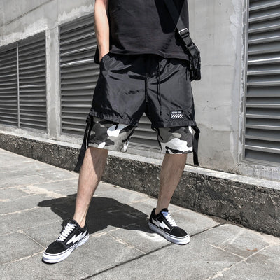 Shorts Holgados de Camuflaje para Hombre - Image 9