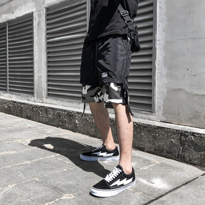 Shorts Holgados de Camuflaje para Hombre - Image 10