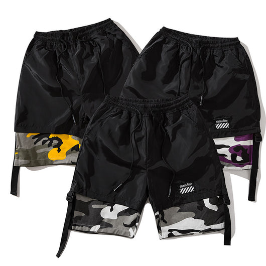 Shorts Holgados de Camuflaje para Hombre - Image 14