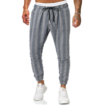 Pantalones Casuales a Cuadros - Comodidad y Estilo - Image 46