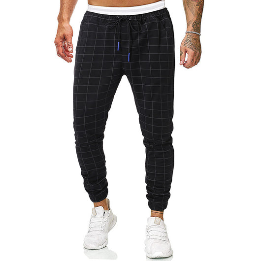 Pantalones Casuales a Cuadros - Comodidad y Estilo - Image 50