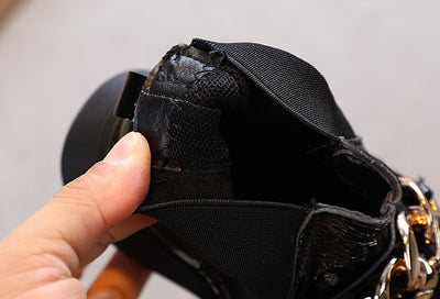 Botas Princesa Martin de Cuero Brillante con Suela Suave para Niñas - Image 19