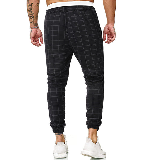 Pantalones Casuales a Cuadros - Comodidad y Estilo - Image 53