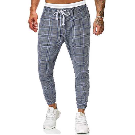 Pantalones Casuales a Cuadros - Comodidad y Estilo - Image 54