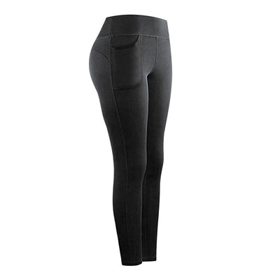 Pantalones de yoga con bolsillos laterales - Image 9