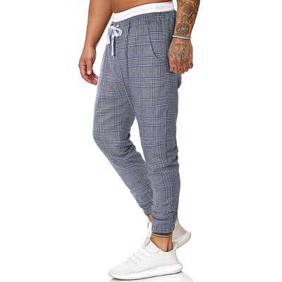 Pantalones Casuales a Cuadros - Comodidad y Estilo - Image 56