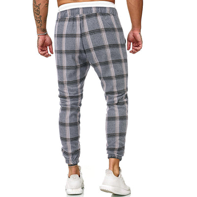 Pantalones Casuales a Cuadros - Comodidad y Estilo - Image 61