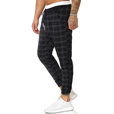Pantalones Casuales a Cuadros - Comodidad y Estilo - Image 64