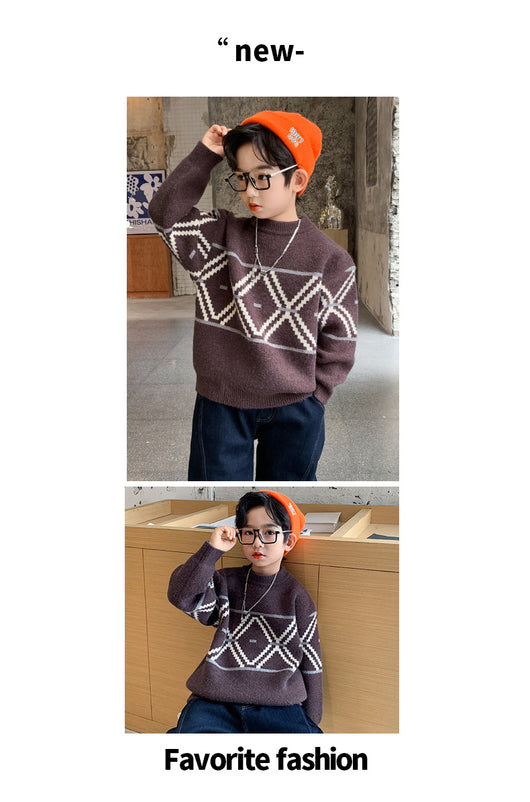 Suéter Infantil de Invierno en Polar de Visón Importado - Image 6