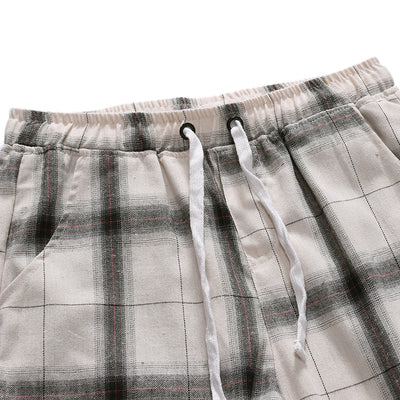Pantalones Casuales a Cuadros - Comodidad y Estilo - Image 78