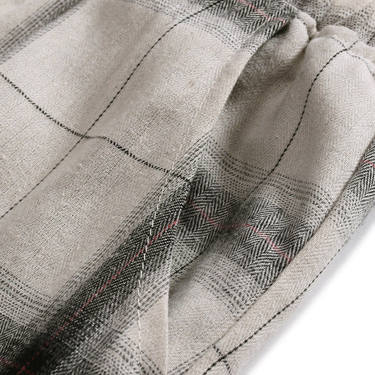Pantalones Casuales a Cuadros - Comodidad y Estilo - Image 79