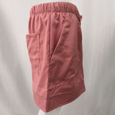 Shorts Anchos de Cintura Alta con Cordón y Encaje - Image 23