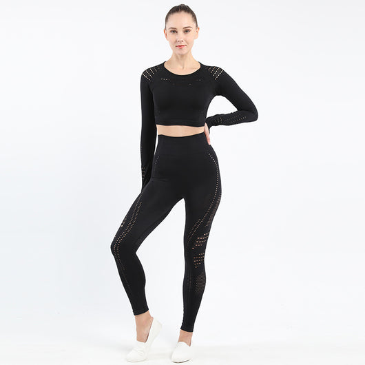 Conjunto de Yoga Manga Larga - Image 6