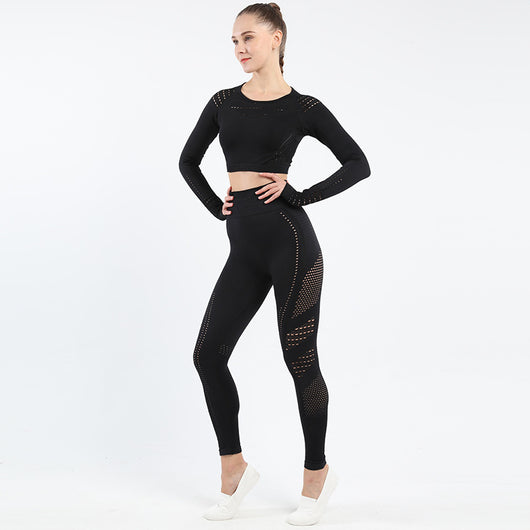 Conjunto de Yoga Manga Larga - Image 7