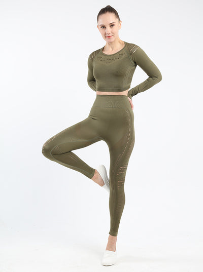 Conjunto de Yoga Manga Larga - Image 46