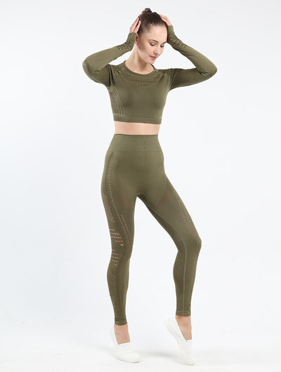 Conjunto de Yoga Manga Larga - Image 50