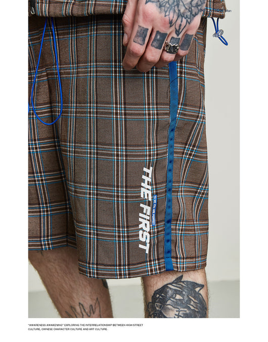 Shorts Casuales Vintage Británicos con Franjas Laterales para Hombre - Image 7