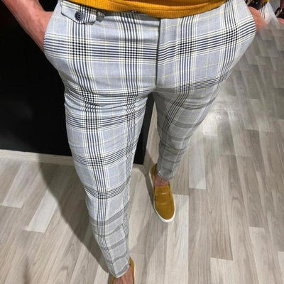 Pantalones de Vestir Talla Grande con Pierna Ajustada - Estilo Ejecutivo - Image 8