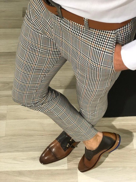 Pantalones de Vestir Talla Grande con Pierna Ajustada - Estilo Ejecutivo - Image 9