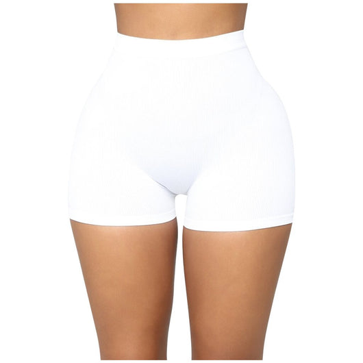 Shorts Ajustados de Cintura Alta con Elastano - Image 5