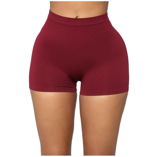 Shorts Ajustados de Cintura Alta con Elastano - Image 6