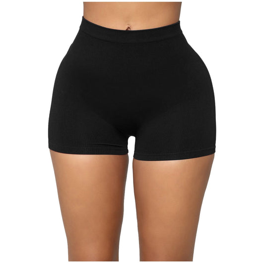 Shorts Ajustados de Cintura Alta con Elastano - Image 7