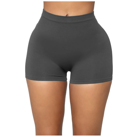 Shorts Ajustados de Cintura Alta con Elastano - Image 8
