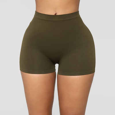 Shorts Ajustados de Cintura Alta con Elastano - Image 9