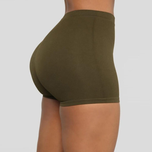 Shorts Ajustados de Cintura Alta con Elastano - Image 10