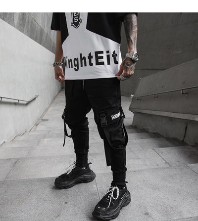 Pantalones Harem Casuales para Hombre - Estilo Urbano Trendy - Image 12