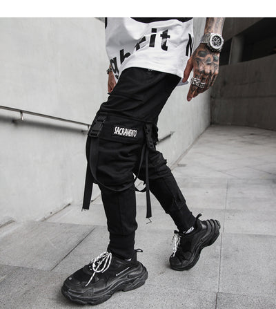 Pantalones Harem Casuales para Hombre - Estilo Urbano Trendy - Image 13