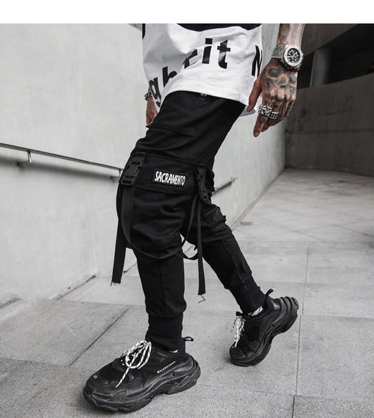 Pantalones Harem Casuales para Hombre - Estilo Urbano Trendy - Image 13