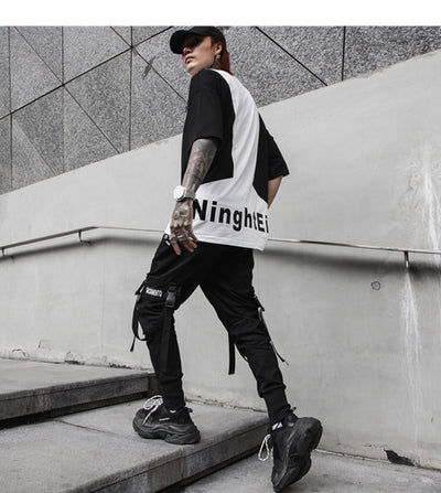 Pantalones Harem Casuales para Hombre - Estilo Urbano Trendy - Image 14