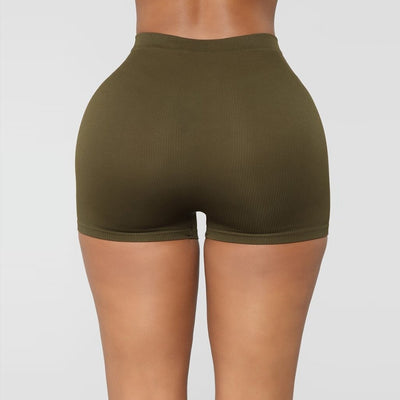 Shorts Ajustados de Cintura Alta con Elastano - Image 12